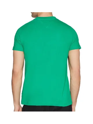 T-shirt Vert Homme Tommy Hilfiger MW0MW34428 2