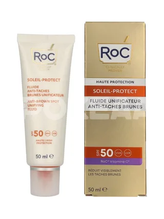 RoC Soleil-Protect Anti-Brown Spot Unifying Fluid SPF50 50ml 1