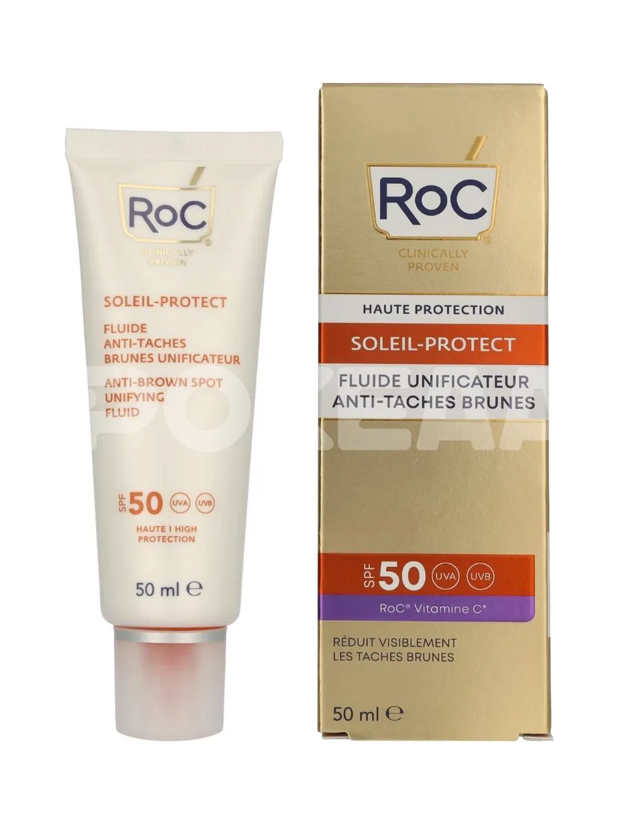 RoC Soleil-Protect Anti-Brown Spot Unifying Fluid SPF50 50ml 1