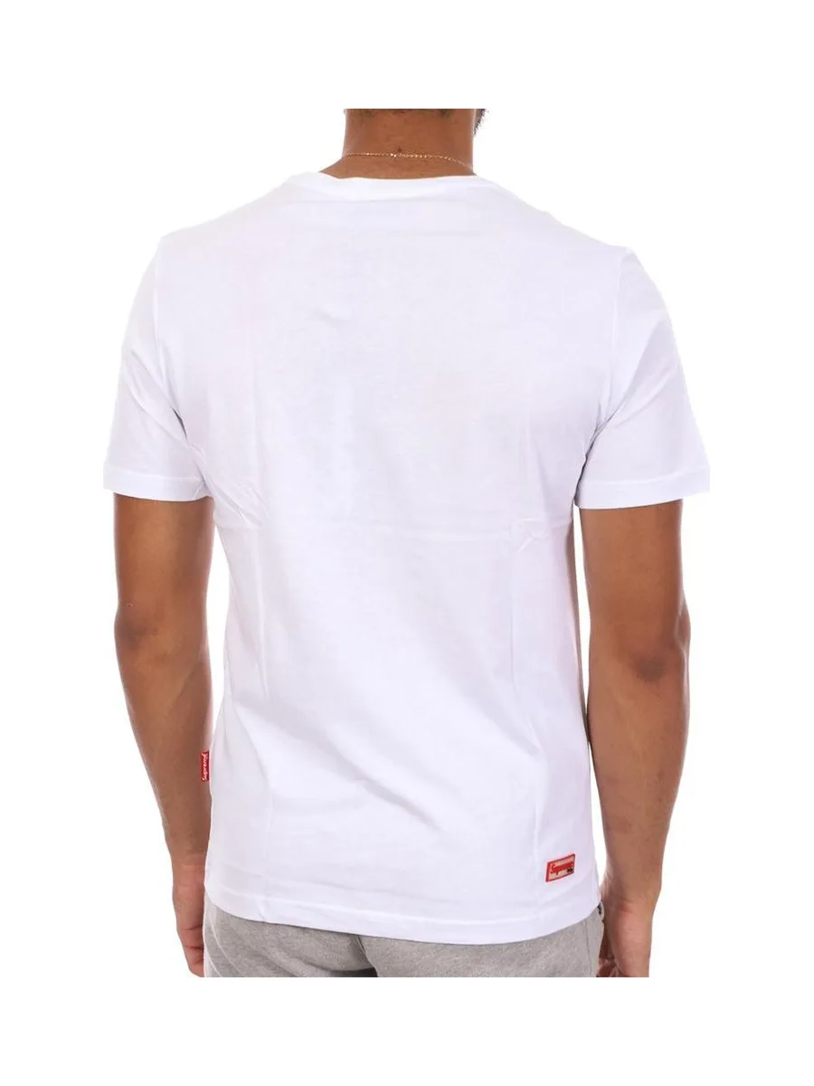 T-shirt Blanc/Orange Femme Supreme Grip Lidia 3