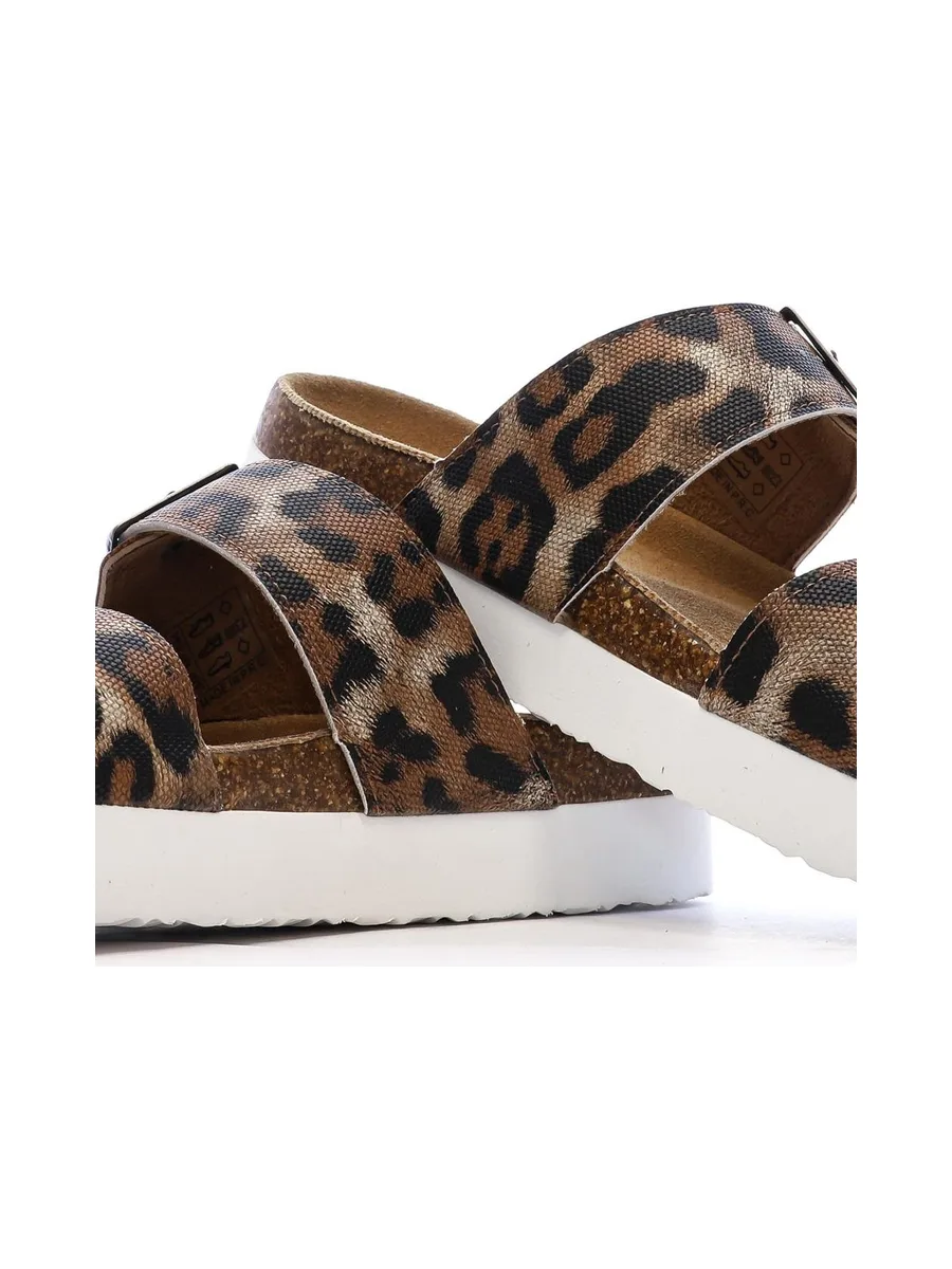 Sandales Marron Femme Kaporal Solinea 8