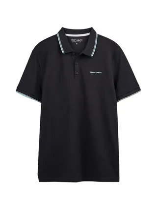 Polo Bleu Marine Homme Teddy Smith Pasian 2 1