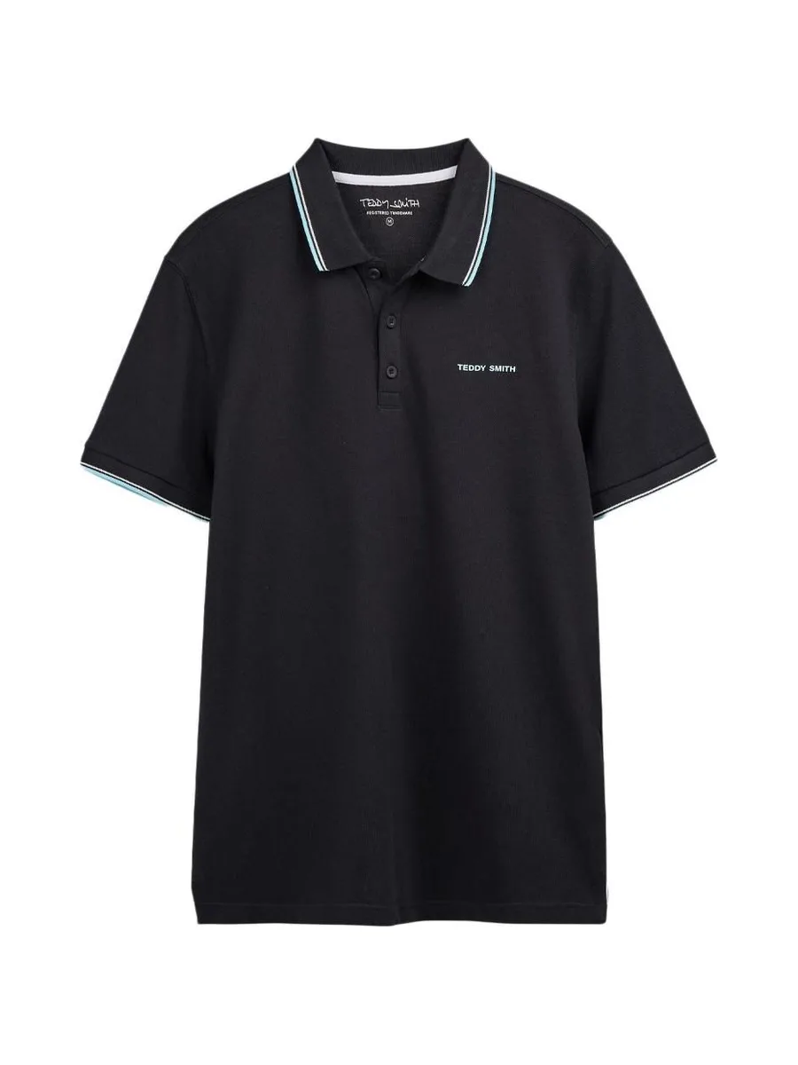 Polo Bleu Marine Homme Teddy Smith Pasian 2 2