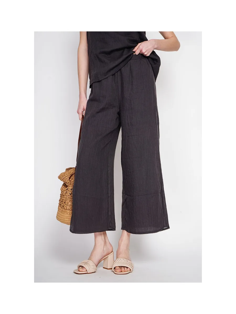 Pantalon taille haute style portefeuille 18