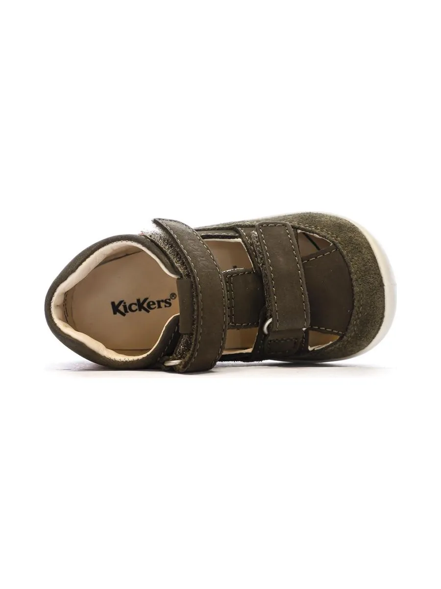Sandales Kaki Garçon Kickers Salome 5