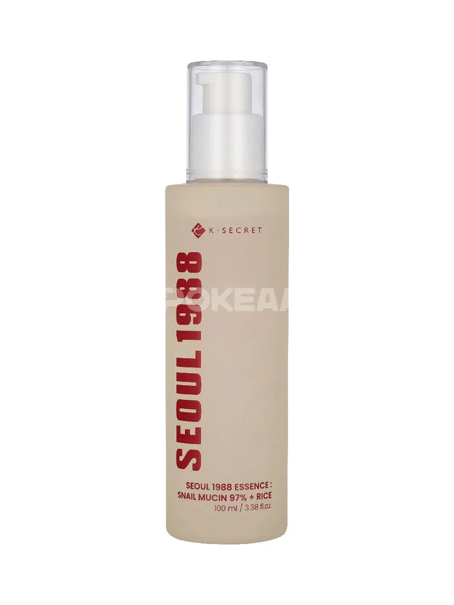 K-Secret Seoul 1988 Essence Snail Mucin 97% + Rice 100ml 2
