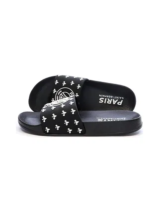 Claquettes Noir/Blanch Mixte PSG Citral Jr 1
