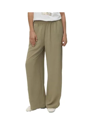 Pantalon fluide Marron Femme Vero Moda Alva 1