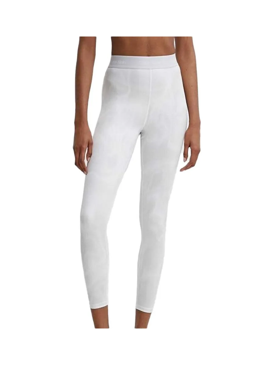 Legging Blanc Femme Calvin Klein Jeans 00GWS4L652 2