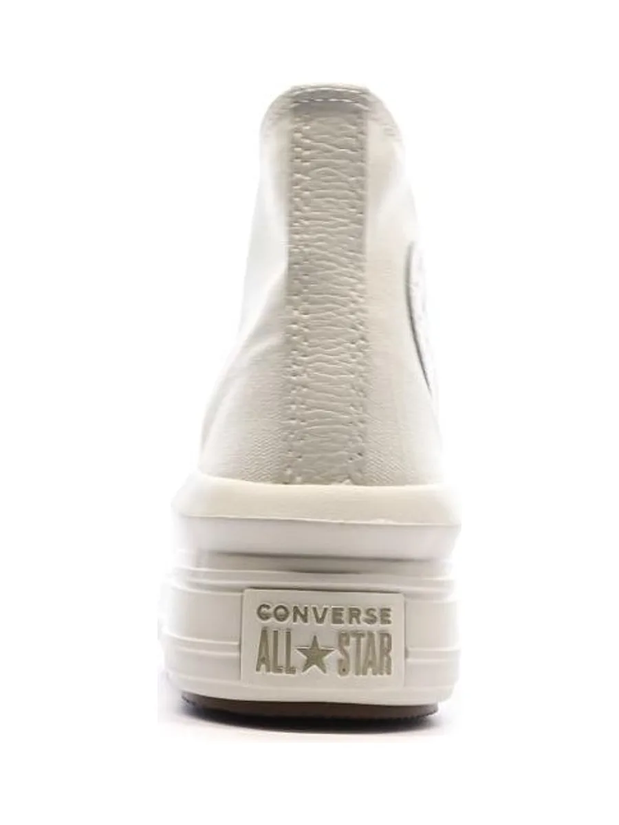 Baskets Blanches/Dorées Femme Converse All Star Move Tonal 4