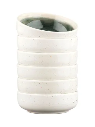 Bol OXYGEN Ø9cm - 6 pièces - Vert de gris 9