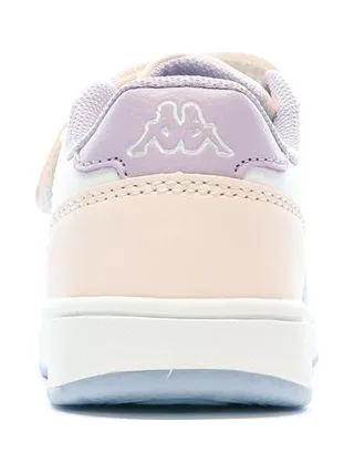 Baskets Rose/Blanc Fille KAPPA Malone 3