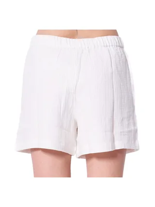 Short Beige Femme Calvin Klein Jeans Gauze 2
