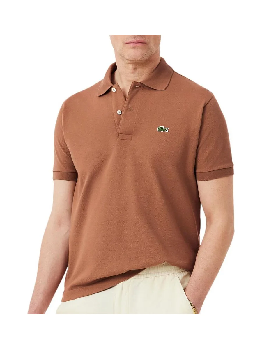 Polo Marron Homme Lacoste Polo L.12.12 Classic 2