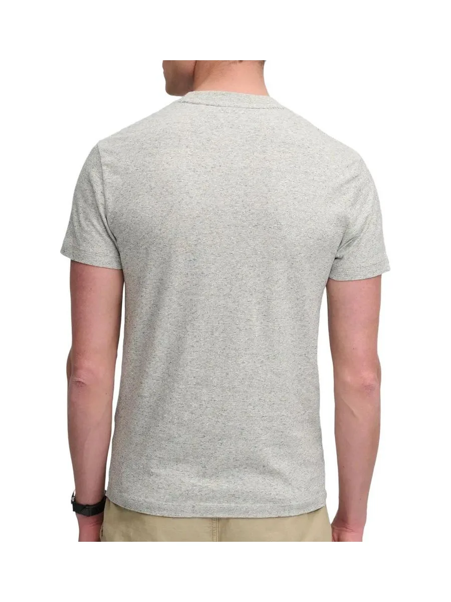 T-Shirt Gris Clair Homme Superdry Essential Serif 3