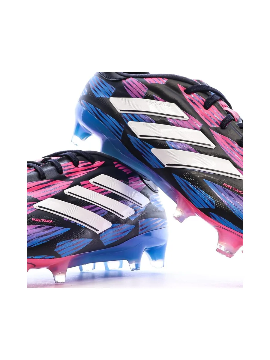 Chaussures de Foot Noir/Rose/Bleu Adidas Copa Pure 2 Elite FG 8