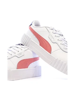 Baskets Blanche/Rose Fille/Femme Puma Carina 3.0 7