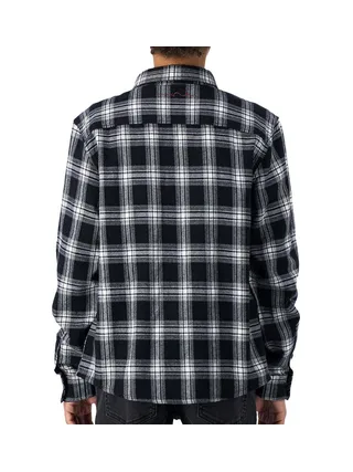 Chemise Manches Longues Noir/Gris Garçon Teddy Smith Billy 2