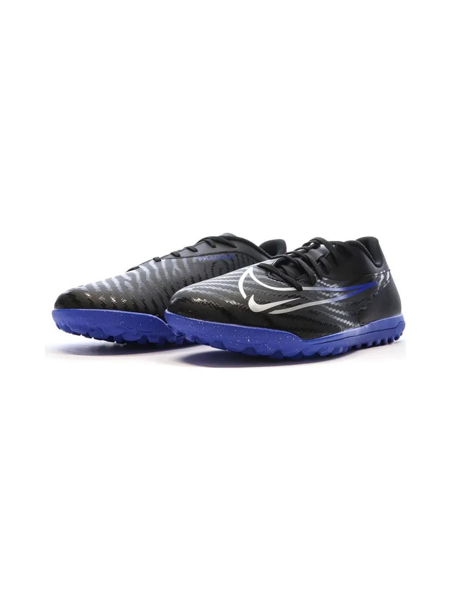 Chaussures de Foot Noir/Bleu Homme Nike Phantom GX Club TF 6