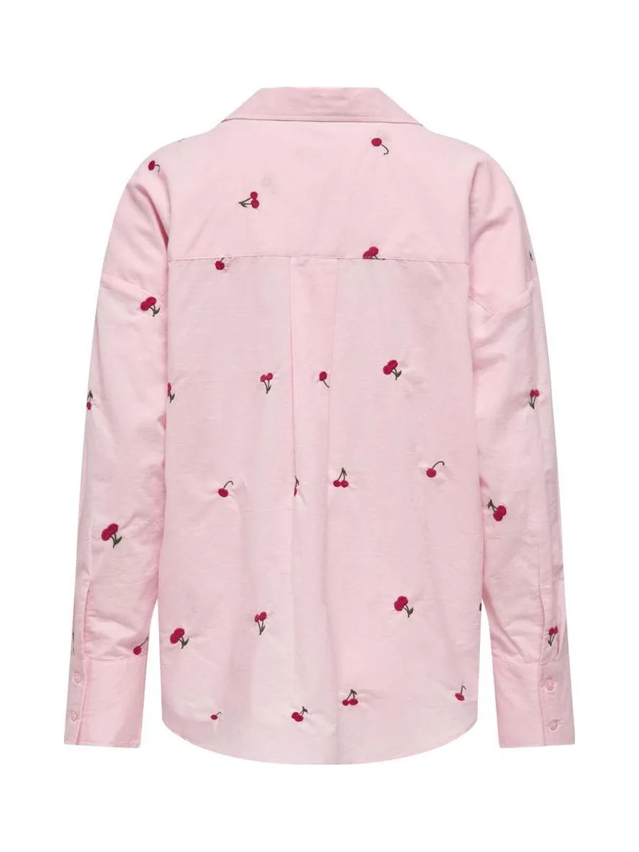 Chemise Rose Femme Only Regon 2
