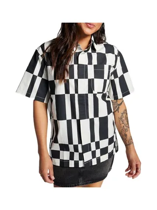 Chemise Noire/Blanche Femme Converse Festival 1