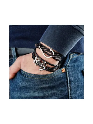 Bracelet cité noir 2