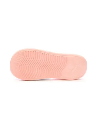 Claquettes Blanches/Roses Fille Puma 20 372313-34 2