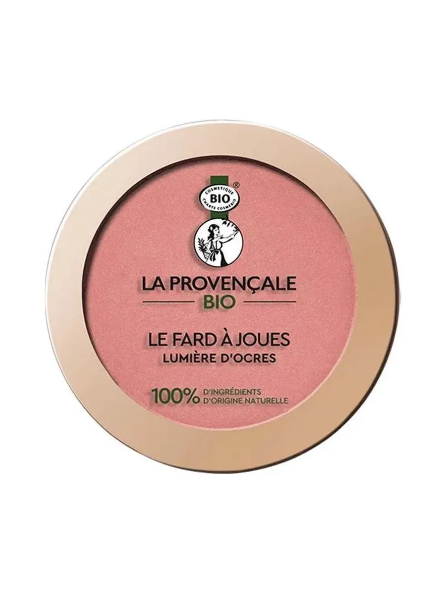 Fard à Joues Lumière d'Ocres La Provençale Bio 01 Rose Grès 2