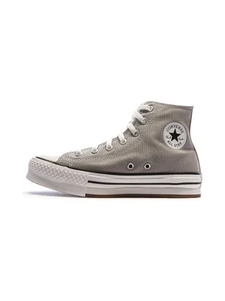 Baskets Grises Femme/Fille Converse Chuck Taylor All Star Eva 1