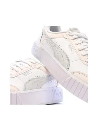 Baskets Blanc/Rose/Gris Femme Puma Carina Mia 7
