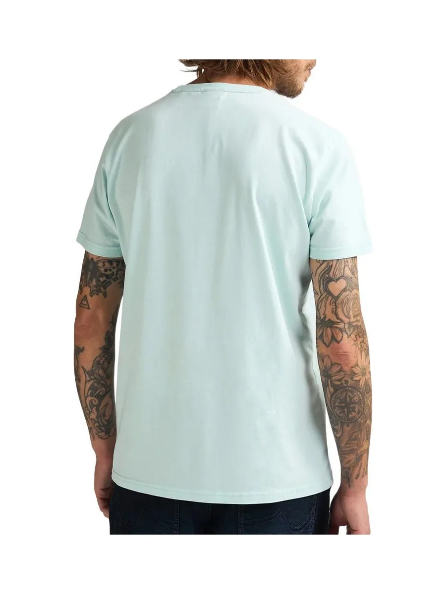 T-Shirt Vert Homme Petrol Industries Classic Print 12 3