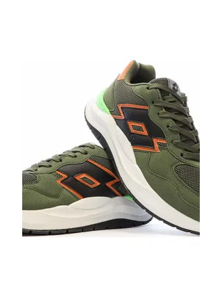 Baskets Kaki/Orange Homme Lotto Twenty6 7