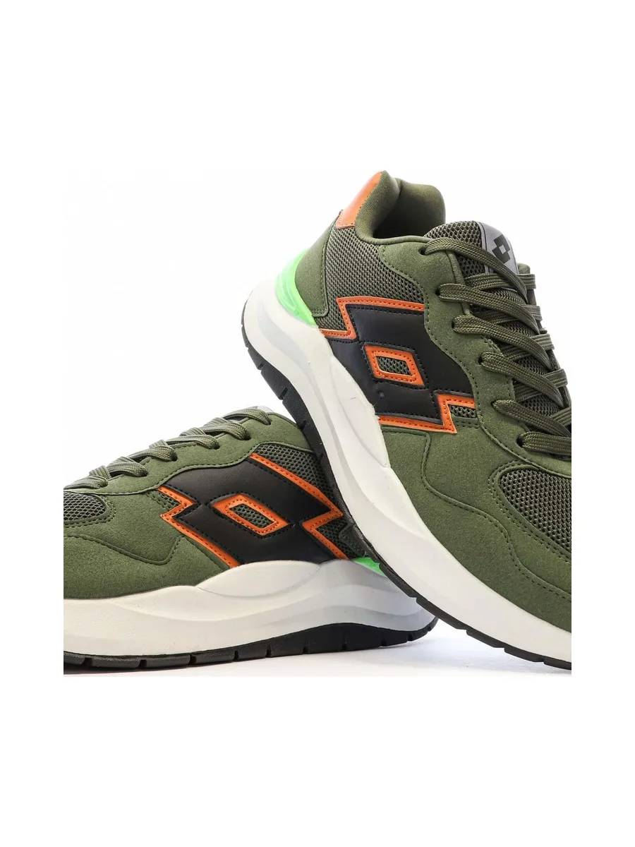 Baskets Kaki/Orange Homme Lotto Twenty6 8