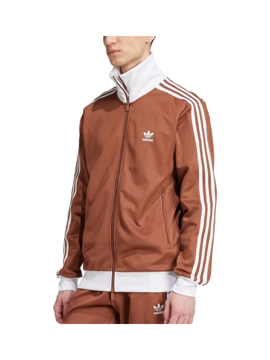 Veste Marron Homme Adidas Beckenbauer 2