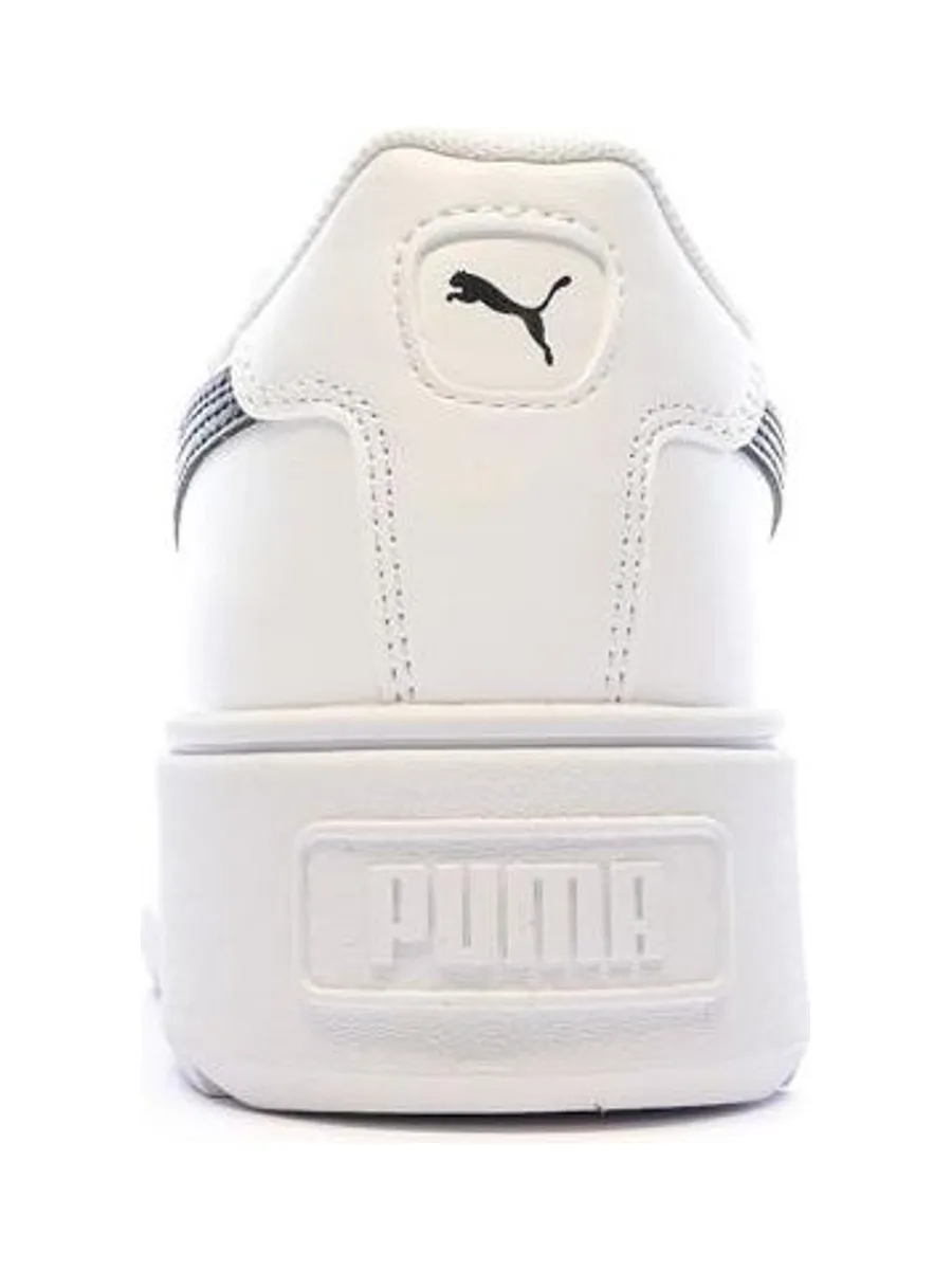 Baskets Blanc/Noir Femme Puma Karmen L 4