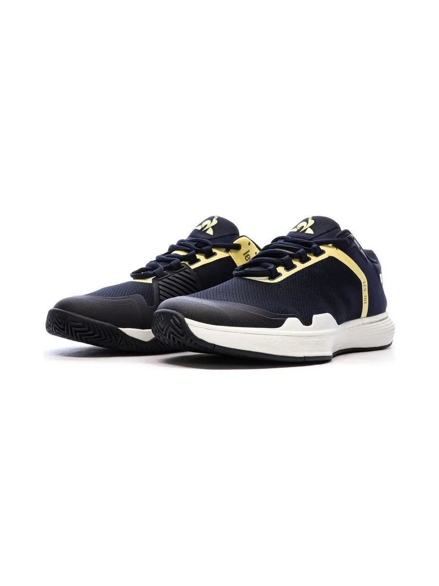 Baskets Noires/Jaunes Homme Le Coq Sportif Futur 7