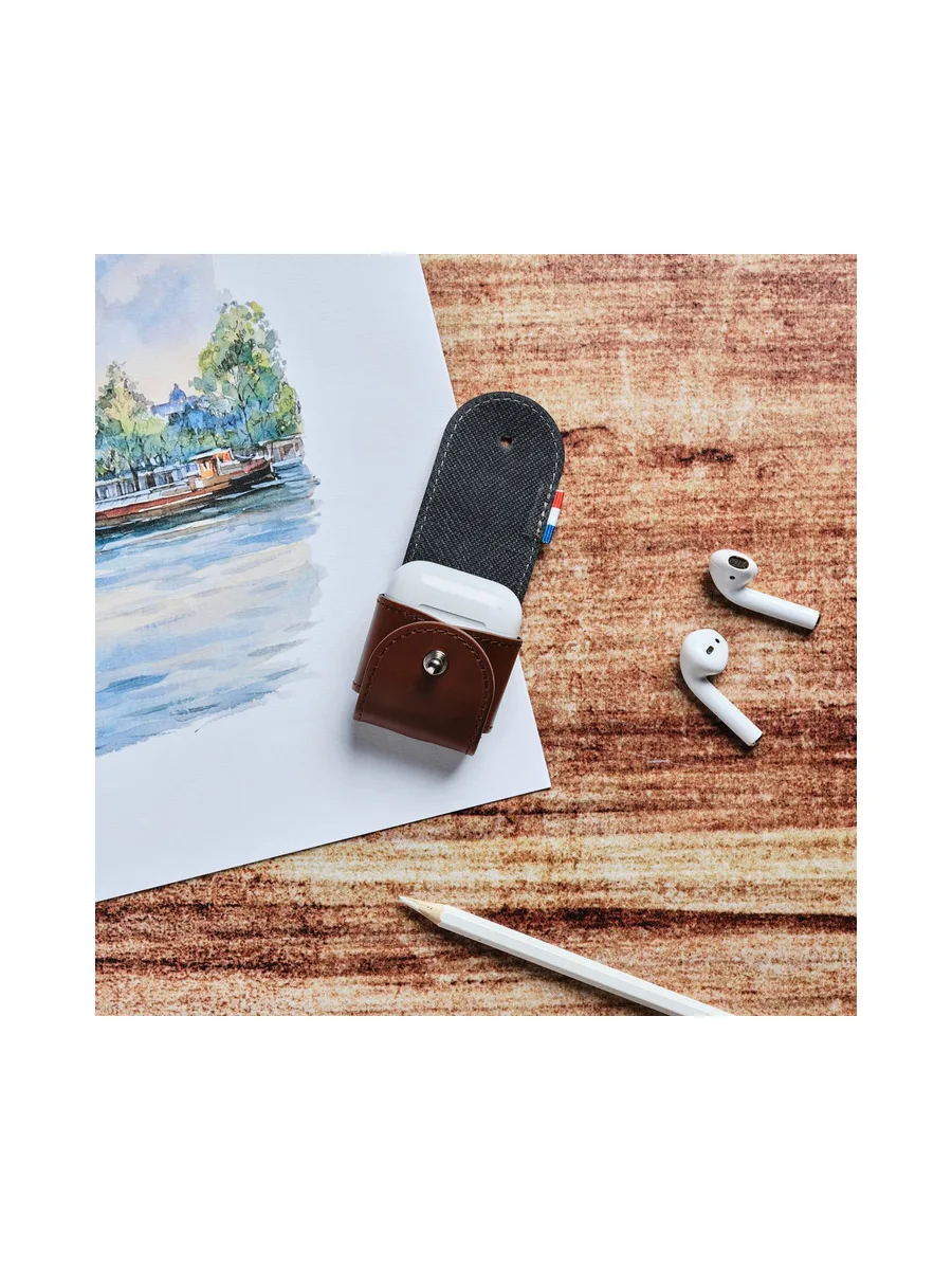THIB - Étui AirPods 1 & 2 en liège - Naturel 93