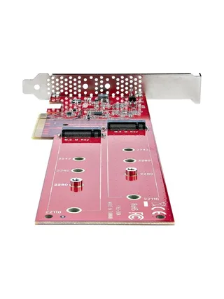 StarTech.com DUAL-M2-PCIE-CARD-B interface cards/adapter 4