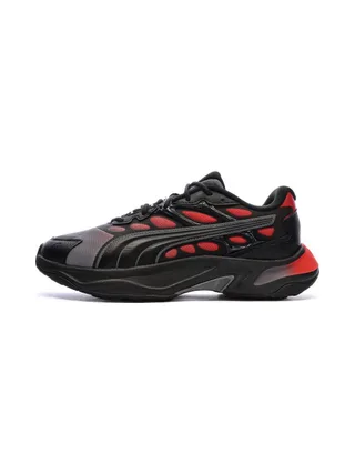 Baskets Noir/Rouge Homme Puma Insphere Fade 1