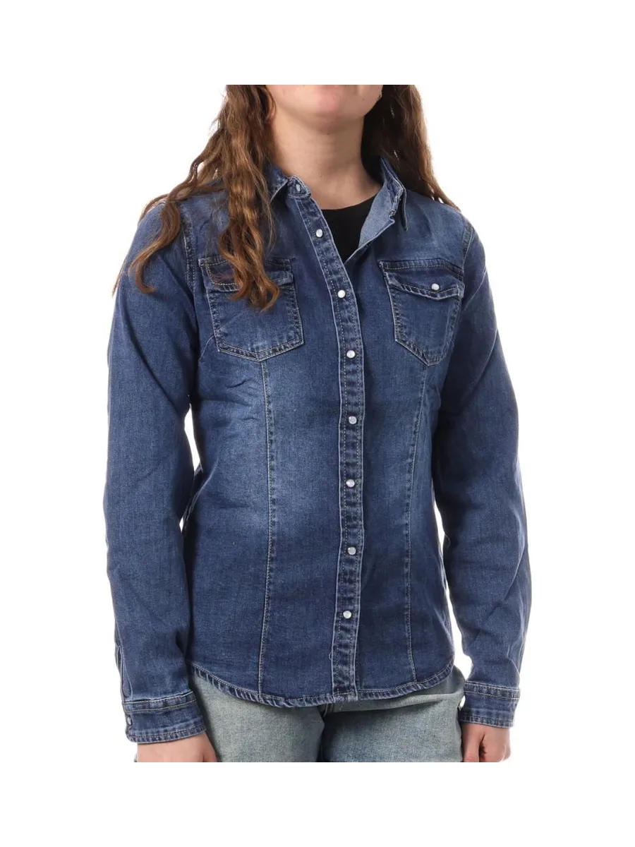 Chemise Bleu Femme Monday Premium 591 2