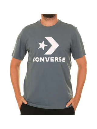 T-Shirt Gris Homme Converse Large 1