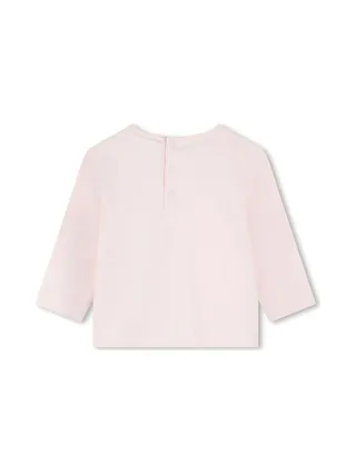 T-shirt Rose Bébé Fille Carrément Beau Y30218 2