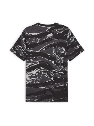 T-Shirt Noir/Gris Homme Puma Camo 2