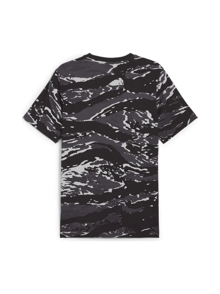 T-Shirt Noir/Gris Homme Puma Camo 3