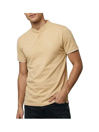 Polo Beige Homme Lee Cooper GLC2047 1