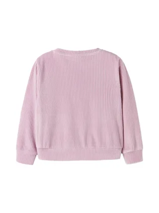 Pull Rose Fille Name it Veloa 2