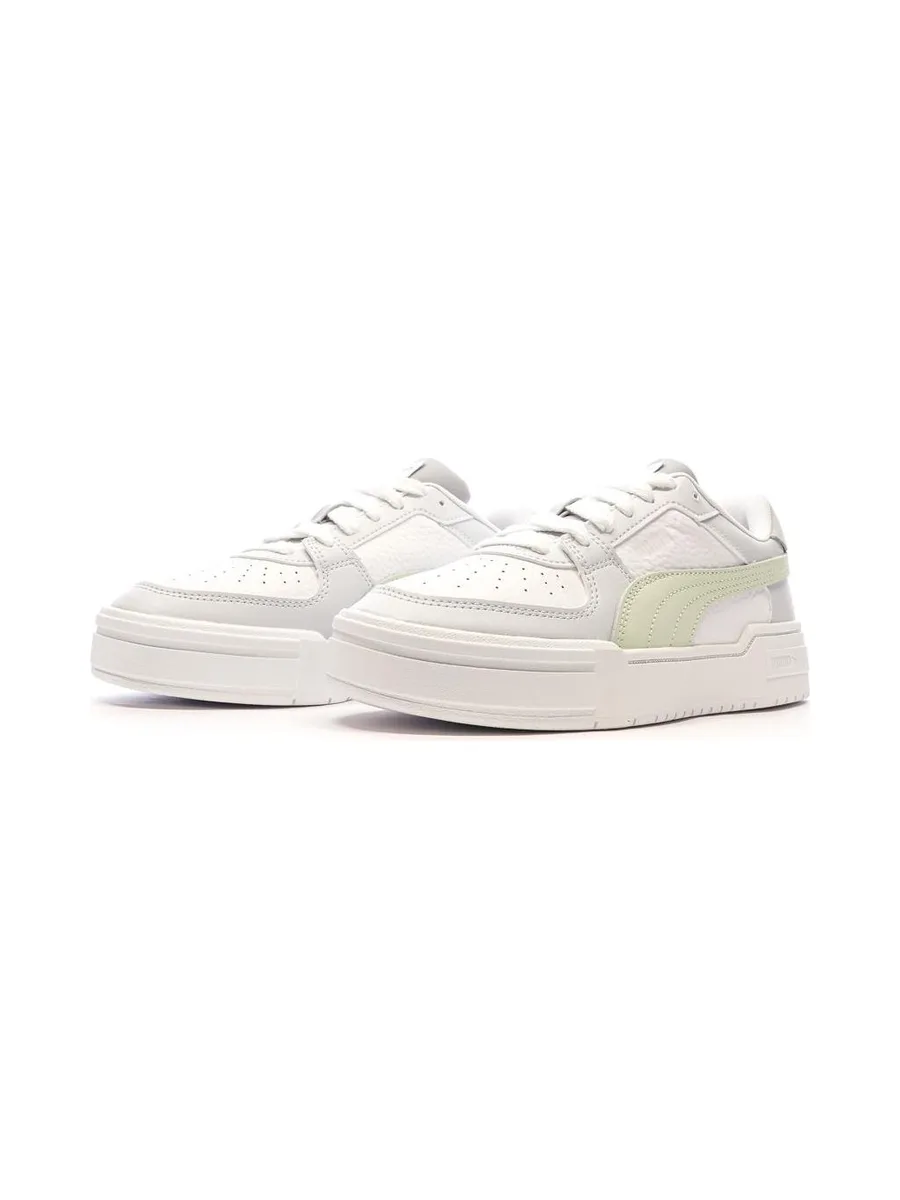 Baskets Blanche/Gris/Vert Femme Puma 394749-02 7