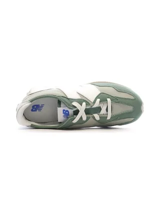 New Balance 327 Baskets Vertes/Grises Garçon WS327MT 4