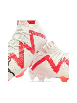 Chaussures de foot Blanc/Rose Homme Puma Future Ultimate FG 7