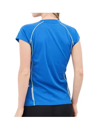 T-Shirt Bleu Femme Mizuno Wos 2